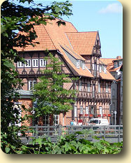 lueneburg historic timber framed house